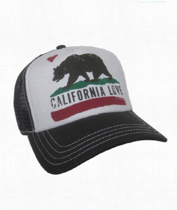 Brooky Ln Hat Co - Cali Love Trucker Hat Color: Gry Size: Os