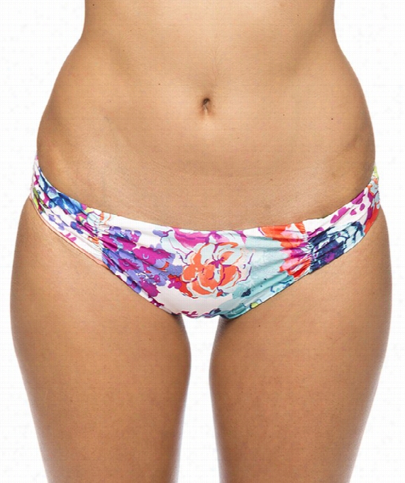 Full Bloom Revresible Retro Bikini Found Color: Multi Size: Xs