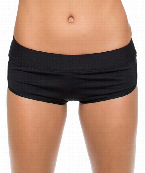 Good Karna Go Girl Banded Shrot Color: Black Size :l