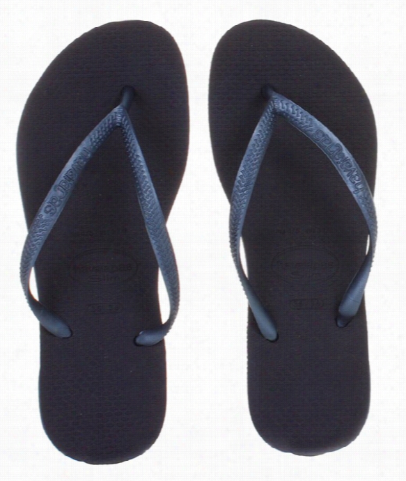 Havaianas - Slim Mourning Color: Navy Size: M