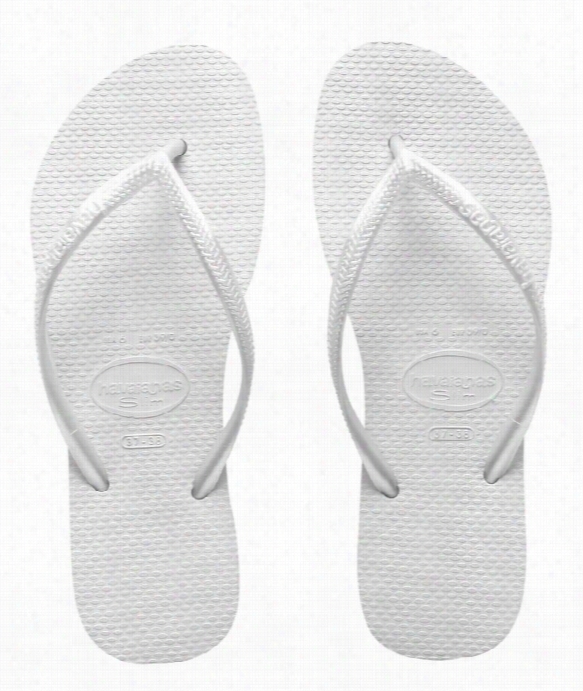 Havaianas -  Slim Black Color: White Size: M