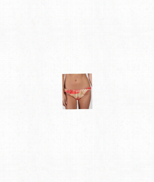 Healing Sadns  Ruffle Bikini Bottom Color: Tan Size: 6