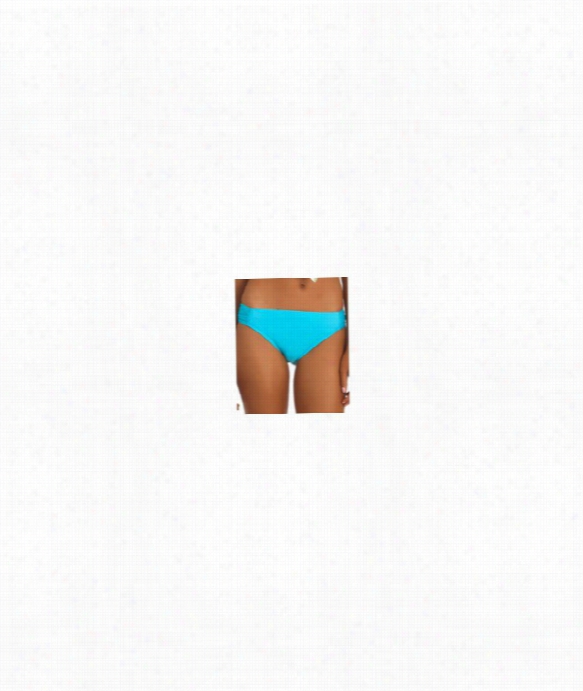 Heavenly Tab Side Bikini Bottom Color: Aqu Asiize: 12