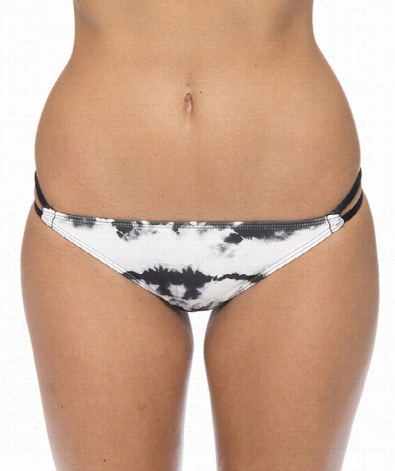 Island Mist String Bikini Bottom Color: Black Size: Xs