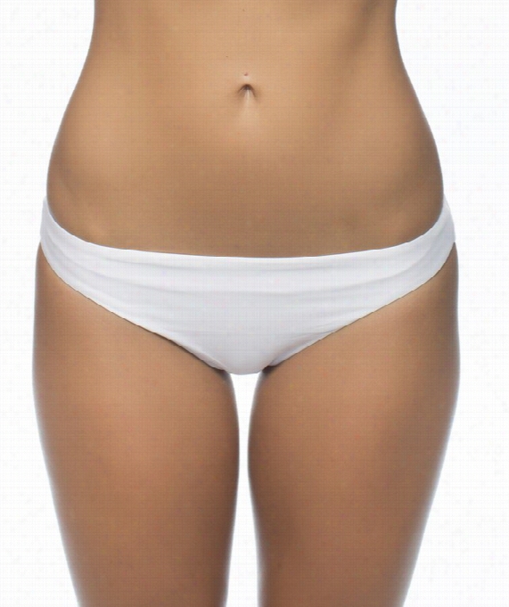 Luxe - Premiere Beach Bikini Bottom Cooor: White Size: 6