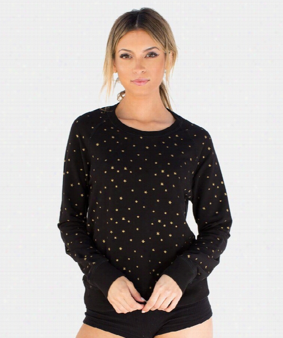 Mini Star Pri Nt Muse Pulllover Sweatshir Color: Black Size: L