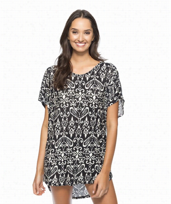 Sand Tropez Tunic Color: Black Size: S