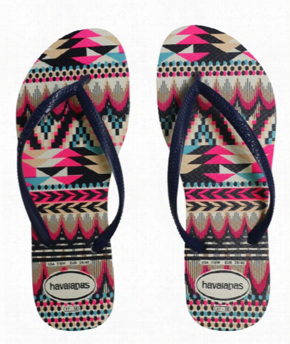 Slim Tribal White And Navy Blue Color: Multi Size: Xs