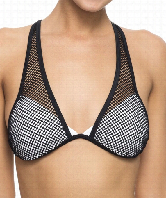 Sport Meshhaetr Bra Color: White  Sizr: L