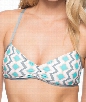 Astoria Bralette Bikini Top Color: GRY Size: XS