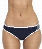 Block & Tackle Retro Bikini Bottom Color: Navy Size: 8