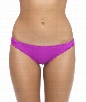 Core Solids Tab Side Bikini Bottom Color: PUR Size: XS