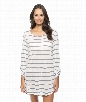 Hamptons Knit Tunic Color: GRY Size: XS