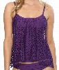 Pandora Sway Tankini Color: PUR Size: 6