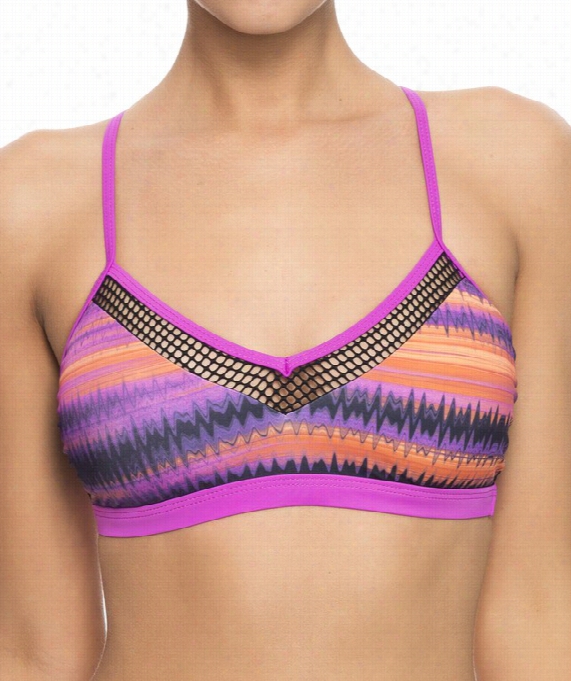 Wavelength Sport Bra C Olor: Pur Size: M