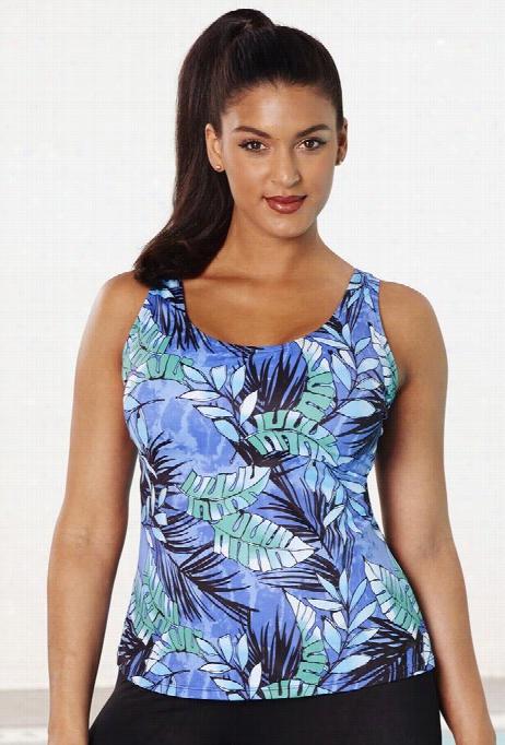 Aquabelle Royal Palm Sport Top