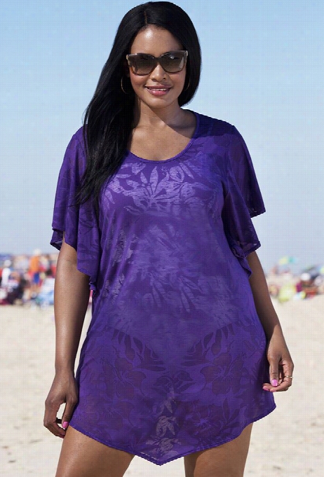 Purple Burnout Haute Tropics Tunic