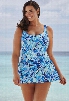 Beach Belle Hosta Princess Seam Swimdress