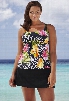 Beach Belle Texas Rose Flared Skirtini