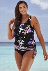 Beach Belle Windflower Blouson 26-34 Tankini