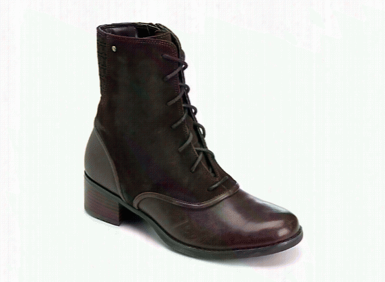 Addison Laced Spat Boot