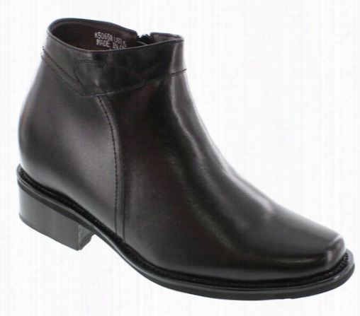 Calden - K50658 - 3.2 Iches Taller Boots (black) Zipper Boots