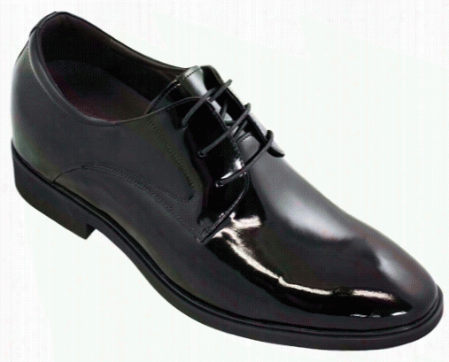 Calden - K911929 - 3 Inches Taller (black Semi-patent Leather)