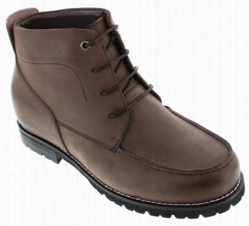 Calto - G0603 - 3 Inches Taller (nubuck Dark Brown)